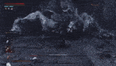 a screenshot of a video game shows a monster being struck by a lightning bolt