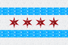 Chicago Chicago Flag GIF