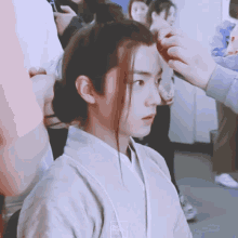 Xiao Zhan Fixing Hair GIF - Xiao Zhan Fixing Hair Handsome GIFs