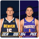 Denver Nuggets (106) Vs. Phoenix Suns (104) Third-fourth Period Break GIF - Nba Basketball Nba 2021 GIFs