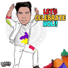 Lets Celebrate Holi GIF