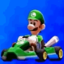 Luigi Mario Kart GIF - Luigi Mario Kart Mario Kart Arcade Gp GIFs