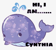 Cynthia The Whale Whale GIF