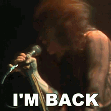 Im Back Steven Tyler GIF - Im Back Steven Tyler Aerosmith GIFs