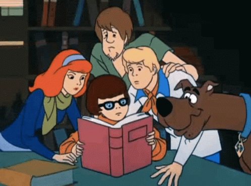 Scooby Doo Reading GIF - Scooby Doo Reading GIFs