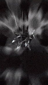 a black and white photo of a broken glass