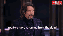 return from the dead welcome back congratulations laurence llewelyn bowen