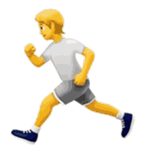sport emojis running run boy marathon