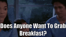 Greys Anatomy Mika Yasuda GIF - Greys Anatomy Mika Yasuda Does Anyone Want To Grab Breakfast GIFs