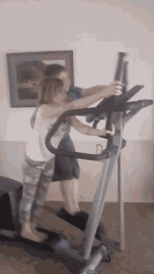 Teamwork Working Out GIF