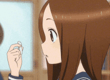Anime Nodding GIF - Anime Nodding Takagi GIFs
