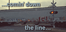Comin Down The Line Comin Round The Bend GIF