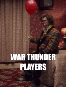 War Thunder Players GIF - War Thunder Players Sad Clown GIFs