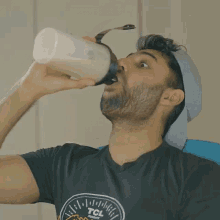 Drinking Arun Maini GIF - Drinking Arun Maini Mrwhosetheboss GIFs