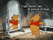 Winnie The Pooh I Am Short Fat And Proud Of That GIF