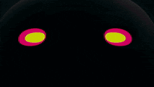 a colorful bubble with a yellow eye on the top