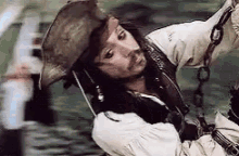 Jack Sparrow Swing GIF - Jack Sparrow Swing Johnny Depp GIFs