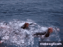 Kramer Swimming GIF - Kramer Swimming GIFs