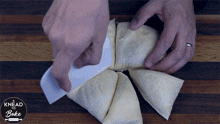 Cutting The Dough A Knead To Bake GIF - Cutting The Dough A Knead To Bake Preparing Food GIFs