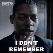 I Dont Remember Jamal Randolph GIF - I Dont Remember Jamal Randolph Foster Boy GIFs