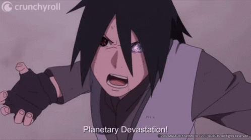 Sasuke Planetary Devastation GIF - Sasuke Planetary Devastation Anime - Discover & Share GIFs