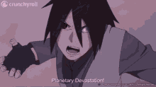 Sasuke Planetary Devastation GIF - Sasuke Planetary Devastation Anime GIFs