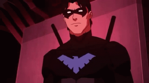nightwing young justice gif