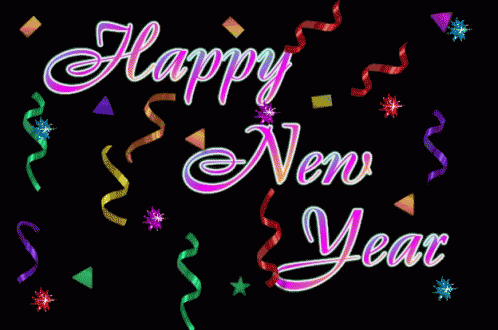 Happy New Year Animated Images Free GIFs | Tenor