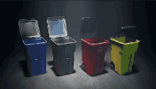 Trash Bin GIF - Trash Bin Recycling GIFs