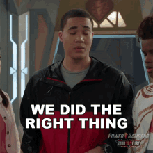 We Did The Right Thing Zayto GIF - We Did The Right Thing Zayto Power Rangers Dino Fury GIFs