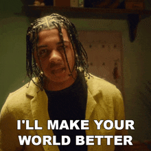 I'Ll Make Your World Better Breez Kennedy GIF - I'Ll Make Your World Better Breez Kennedy At Your Worst Song GIFs