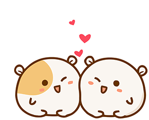 Cuddle Cute Sticker - Cuddle Cute Hamster Stickers