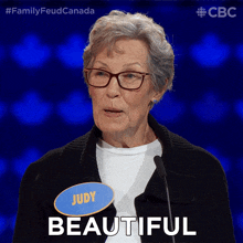 Beautiful Judy GIF - Beautiful Judy Family Feud Canada GIFs