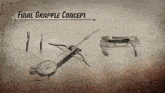 a drawing of a final grapple concept is shown