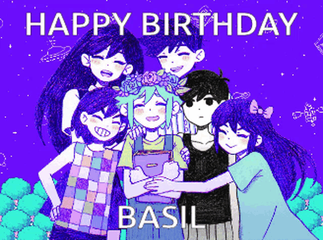 Omori Omori Basil GIF Omori Omori Basil Happy Birthday Basil Discover Share GIFs