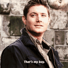 Supernatural Dean Winchester GIF - Supernatural Dean Winchester Thats My Boy GIFs