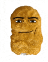Roblox Nugget Roblox Man Face GIF - Roblox Nugget Roblox Man Face Roblox Man Face Nugget GIFs