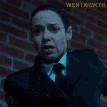 Terrified Vera Bennett GIF - Terrified Vera Bennett Wentworth GIFs