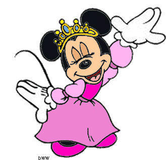 Queen Minnie Mouse Sticker - Queen Minnie Mouse Disney Stickers