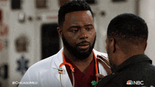 Tapping The Shoulder Dr Dylan Scott GIF - Tapping The Shoulder Dr Dylan Scott Chicago Med GIFs