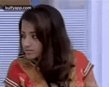 Reaction.Gif GIF - Reaction Trisha Sarvam Movie GIFs