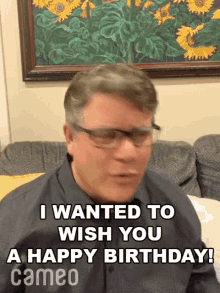 I Wanted To Wish You A Happy Birthday Sean Astin GIF - I Wanted To Wish You A Happy Birthday Sean Astin Cameo GIFs