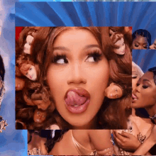 Rolling Eyes Cardi B GIF - Rolling Eyes Cardi B Up Song GIFs