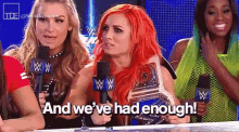 wwe becky lynch and weve had enough weve had enough had enough