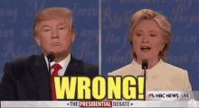 Wrong Hilary Clinton GIF - Wrong Hilary Clinton Donald Trump GIFs