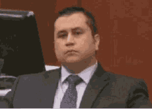 george zimmerman trying not to laugh