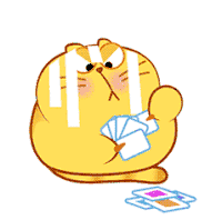 Play Cute Sticker - Play Cute Fat Stickers