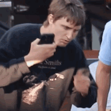 Making Face Danny Mullen GIF - Making Face Danny Mullen Stretching My Mouth GIFs