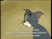 Sleepy Tom And Jerry GIF - Sleepy Tom And Jerry Nightmare GIFs