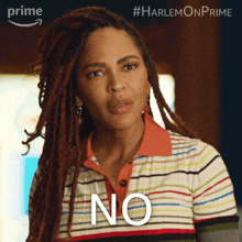 No Camille Parks GIF - No Camille Parks Harlem GIFs
